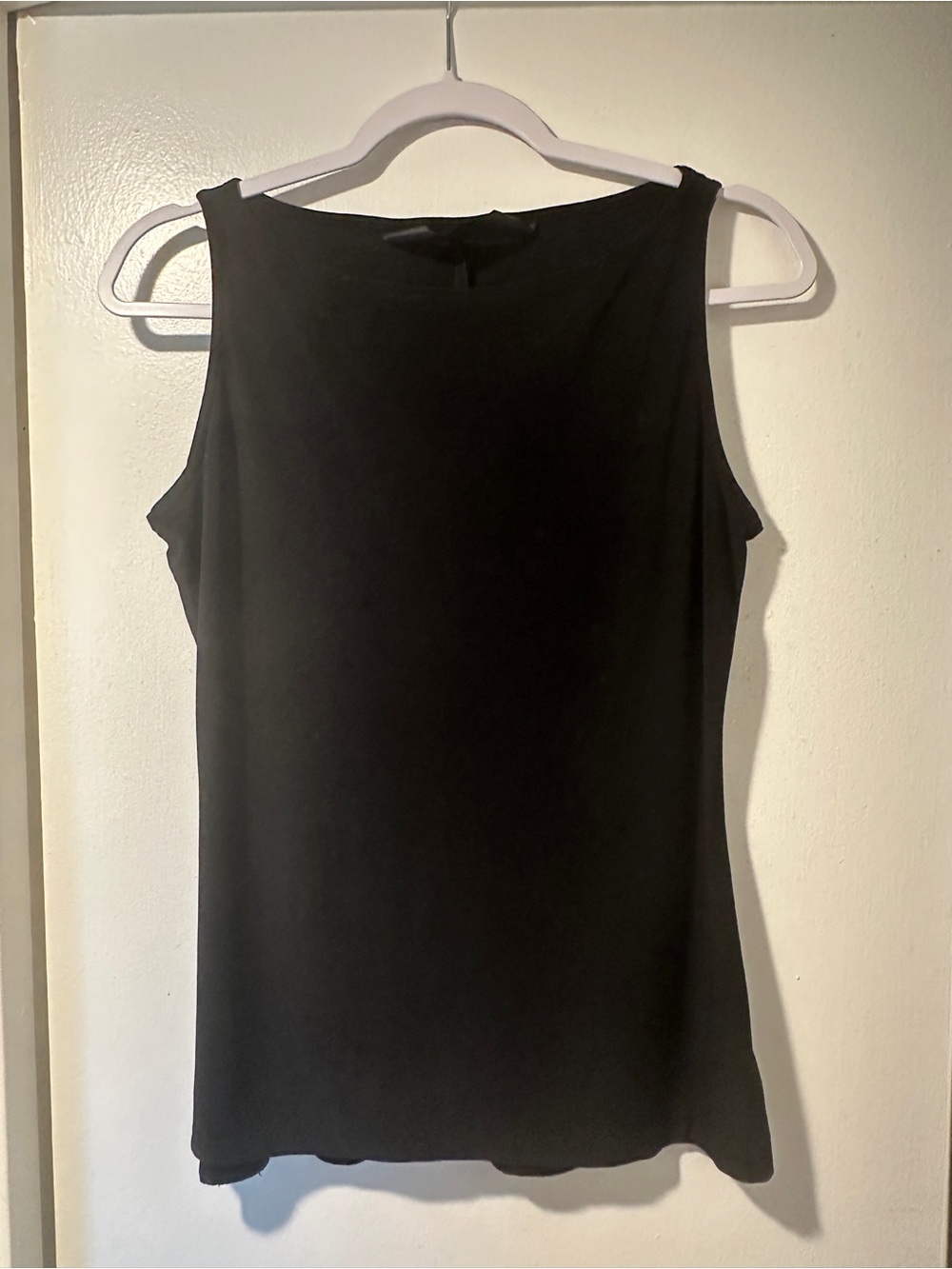 Classic Black Norma Kamali Sleeveless Women's Top